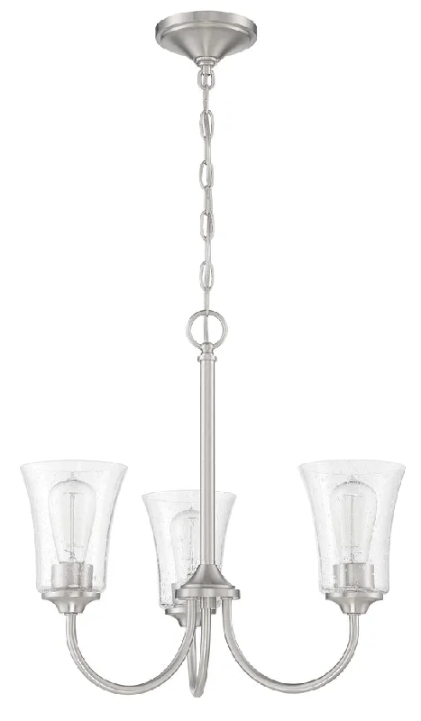 LED Chandeliers for Energy - Efficient LightingLED Chandeliers for Energy - Efficient LightingGwyneth 3 Light Chandelier in Brushed Polished Nickel