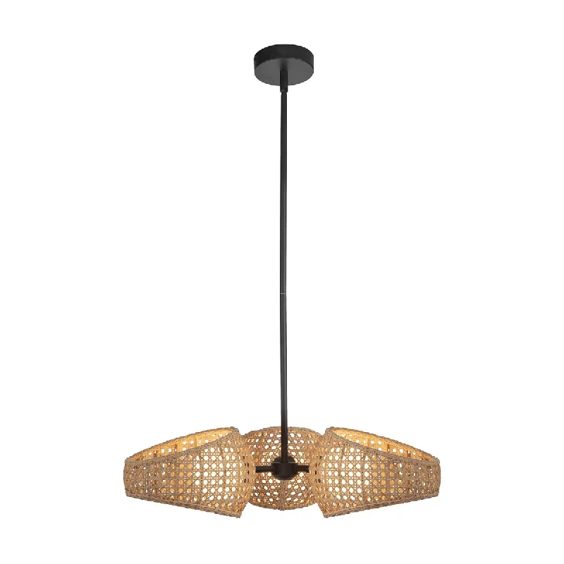 Chandeliers with Metal Frames in Silver FinishChandeliers with Metal Frames in Silver FinishLanai 25" Chandeliers