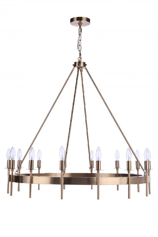 Chandeliers with Multiple Lights for Maximum IlluminationChandeliers with Multiple Lights for Maximum IlluminationLarrson 14 Light Chandelier in Satin Brass