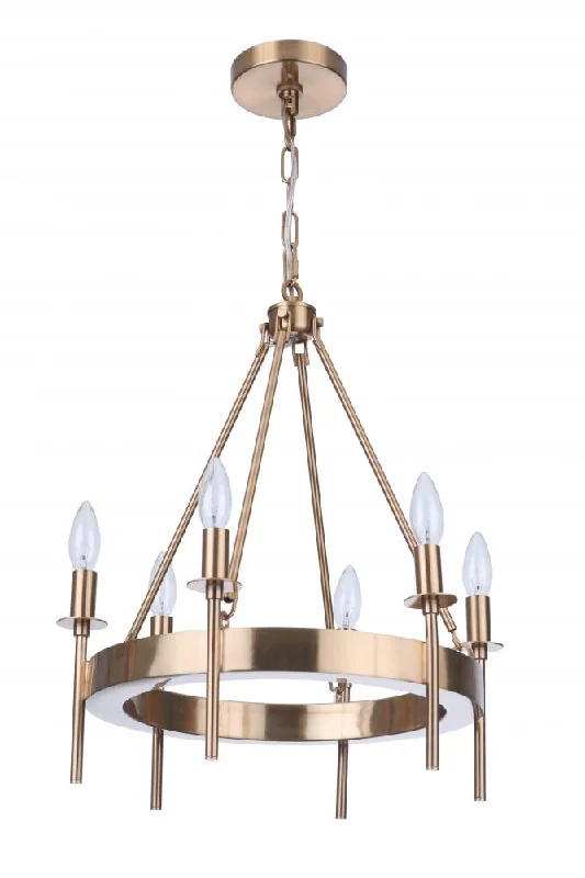 Minimalist Chandeliers for Sleek and Simple InteriorsMinimalist Chandeliers for Sleek and Simple InteriorsLarrson 6 Light Chandelier in Satin Brass