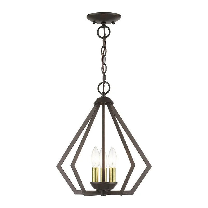Chandeliers with Sputnik - Style Design for a Futuristic VibeChandeliers with Sputnik - Style Design for a Futuristic VibeLivex Prism 40923-92 Chandelier Light - English Bronze with Antique Brass