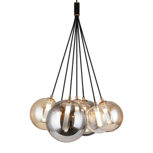 Chandeliers with Colored Glass for a Splash of ColorChandeliers with Colored Glass for a Splash of ColorMagma Chandelier