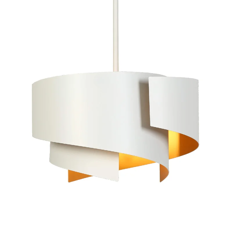 Mid - Century Modern Chandeliers for Vintage AppealMid - Century Modern Chandeliers for Vintage AppealModern 3-Light White Metal Art Deco Chandelier
