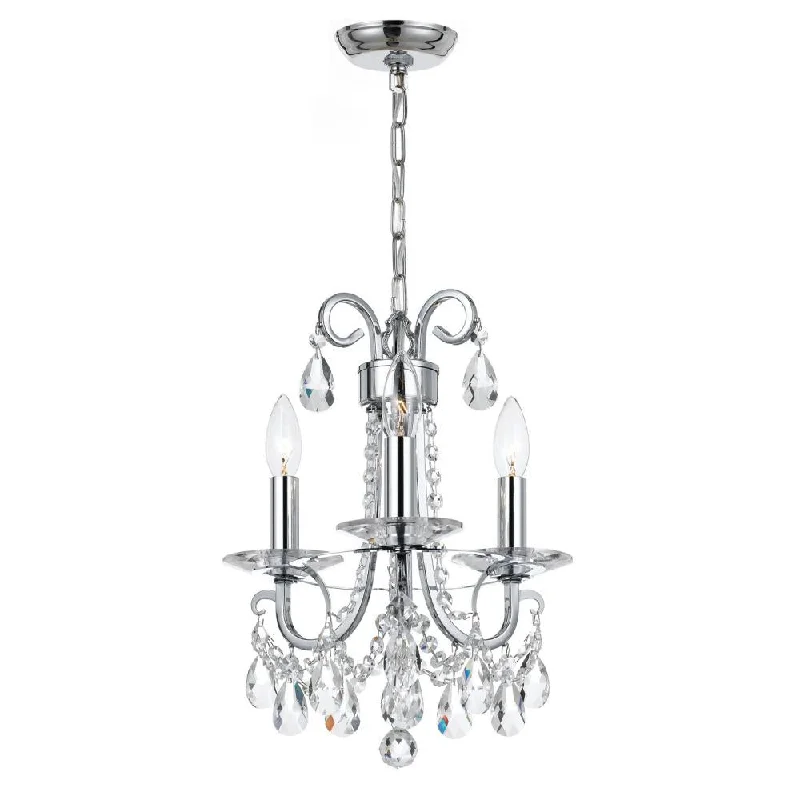 Art Deco Chandeliers for a Retro - Glam LookArt Deco Chandeliers for a Retro - Glam LookOthello 3 Light Polished Chrome Mini Chandelier
