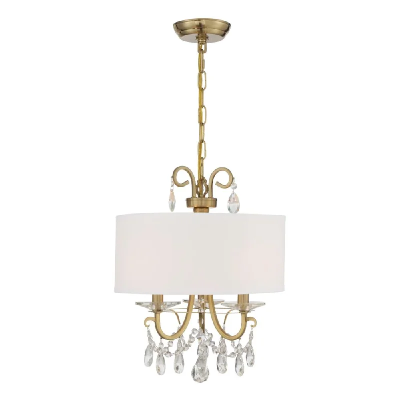 Industrial Iron Chandeliers for Loft - Inspired SpacesIndustrial Iron Chandeliers for Loft - Inspired SpacesOthello 3 Light Spectra Crystal Vibrant Gold Mini Chandelier