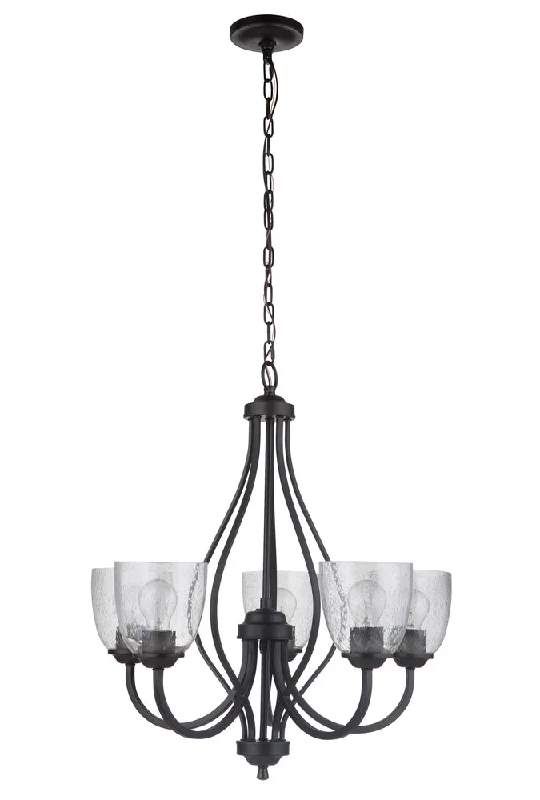 Chandeliers for High Ceilings to Fill Vertical SpaceChandeliers for High Ceilings to Fill Vertical SpaceSerene 5 Light Chandelier in Espresso