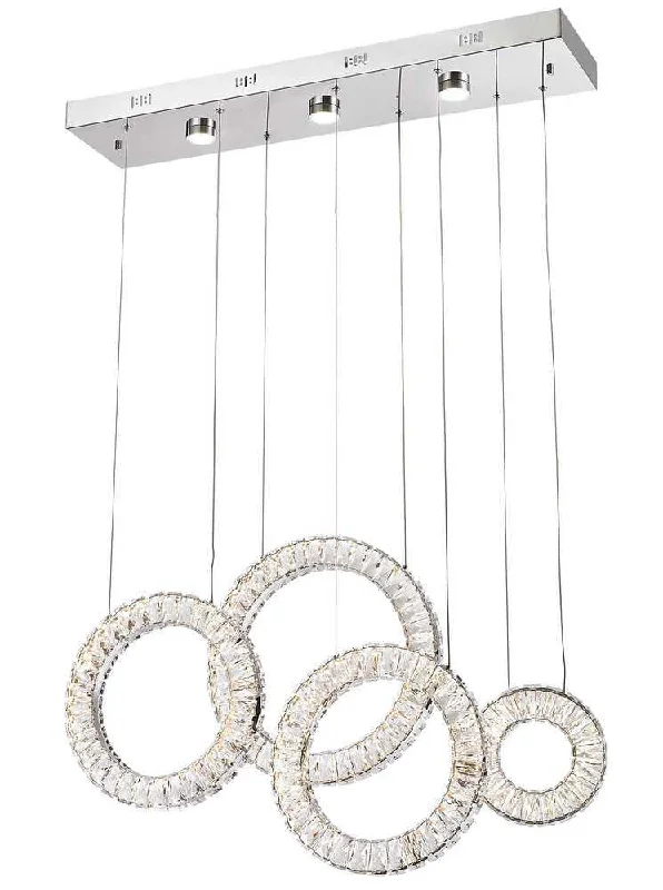 Ceiling - Mounted Chandeliers for Standard CeilingsCeiling - Mounted Chandeliers for Standard CeilingsStarFire Crystal LD1508CH