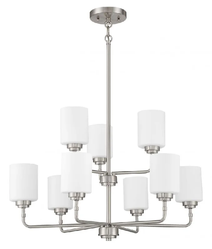 LED Chandeliers for Energy - Efficient LightingLED Chandeliers for Energy - Efficient LightingStowe 9 Light Chandelier in Brushed Polished Nickel