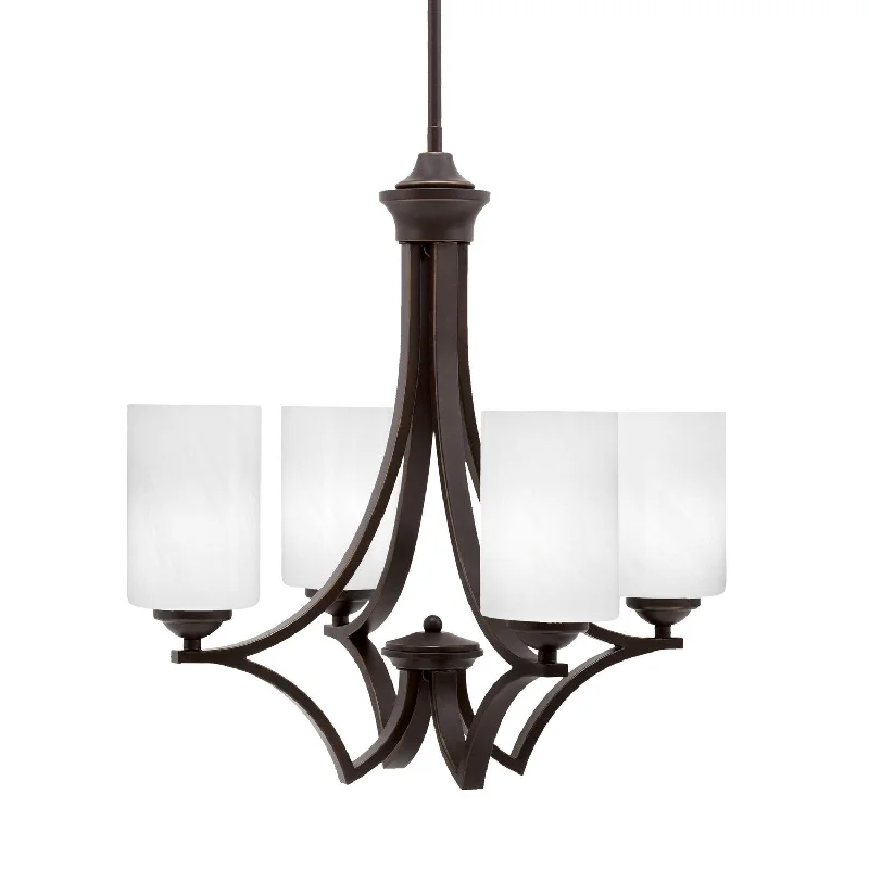 Chandeliers with Pendant Lights for a Stylish LookChandeliers with Pendant Lights for a Stylish LookToltec Zilo 564-DG-3001 Chandelier Light - Dark Granite