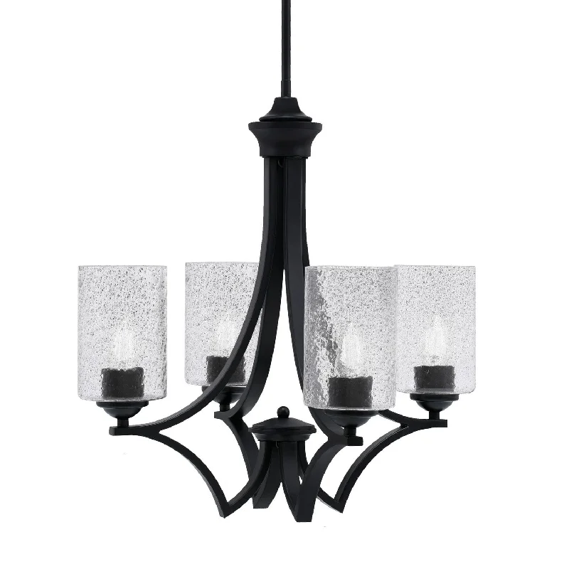 Oversized Chandeliers as a Statement Piece in Living RoomsOversized Chandeliers as a Statement Piece in Living RoomsToltec Zilo 564-MB-3002 Chandelier Light - Matte Black
