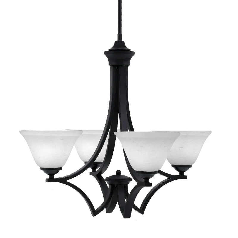 Chandeliers with Sputnik - Style Design for a Futuristic VibeChandeliers with Sputnik - Style Design for a Futuristic VibeToltec Zilo 564-MB-311 Chandelier Light - Matte Black