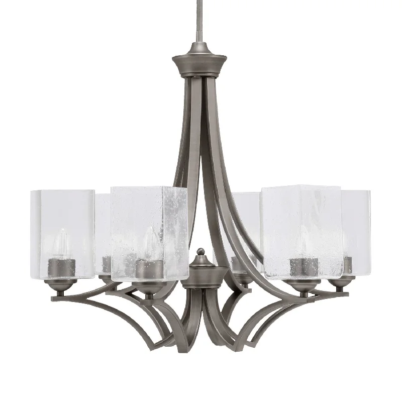 Chandeliers with Murano Glass for a High - End Artistic TouchChandeliers with Murano Glass for a High - End Artistic TouchToltec Zilo 566-GP-530 Chandelier Light - Graphite Chandeliers with Murano Glass for a High - End Artistic TouchChandeliers with Murano Glass for a High - End Artistic TouchToltec Zilo 566-GP-530 Chandelier Light - Graphite