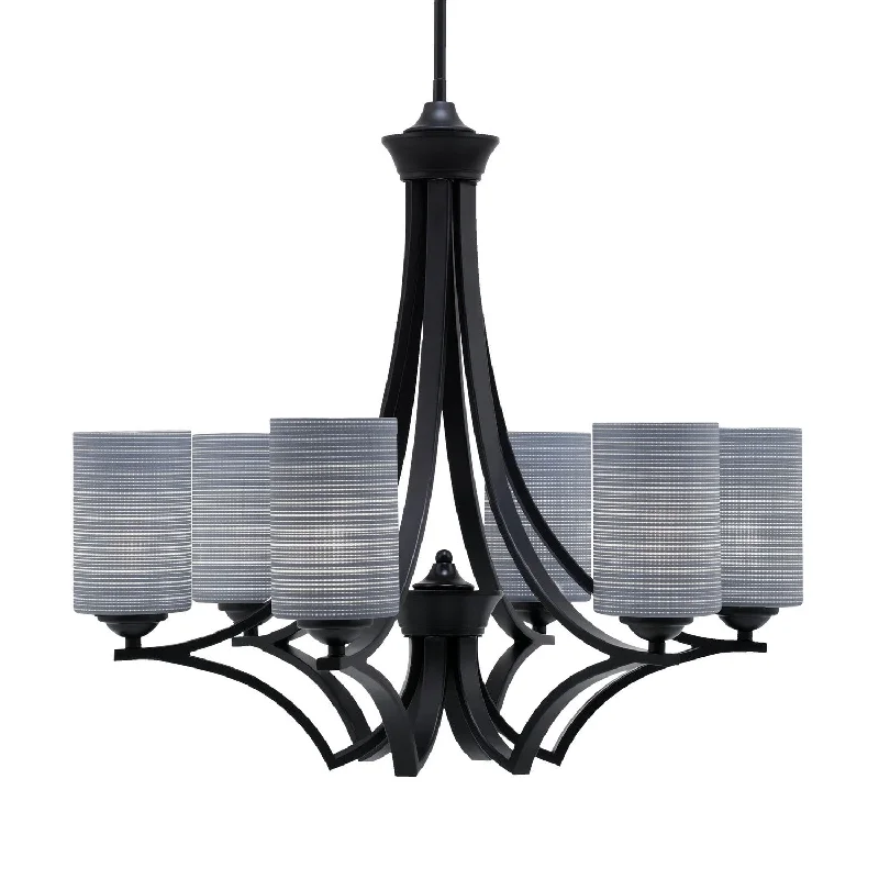Traditional Brass Chandeliers for Classic InteriorsTraditional Brass Chandeliers for Classic InteriorsToltec Zilo 566-MB-4062 Chandelier Light - Matte Black