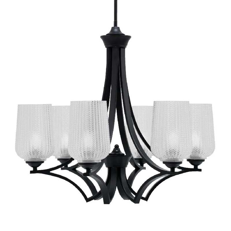 Chandeliers with Sputnik - Style Design for a Futuristic VibeChandeliers with Sputnik - Style Design for a Futuristic VibeToltec Zilo 566-MB-4250 Chandelier Light - Matte Black