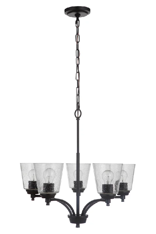 Chandeliers with Sputnik - Style Design for a Futuristic VibeChandeliers with Sputnik - Style Design for a Futuristic VibeTyler 5 Light Chandelier in Flat Black
