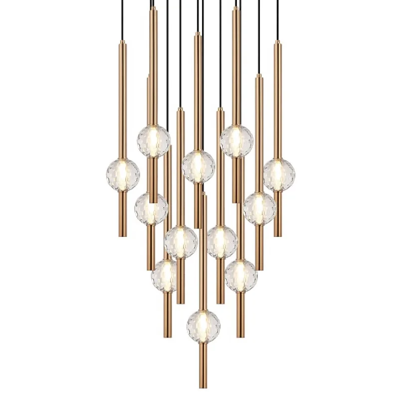 Large Chandeliers for Grand Halls and FoyersLarge Chandeliers for Grand Halls and FoyersWindchimer 43 3/8"H Ceiling Light Chandelier