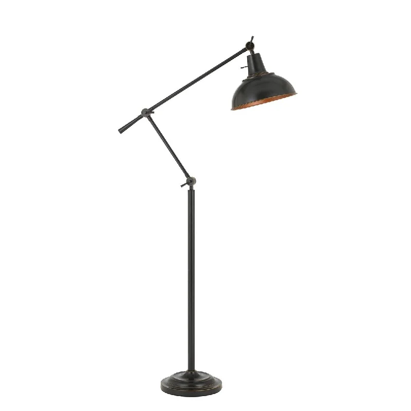 Adjustable Height Floor Lamp for Versatile Lighting NeedsAdjustable Height Floor Lamp for Versatile Lighting Needs100 Watt Metal Body Floor Lamp with Adjustable Height and Head, Black