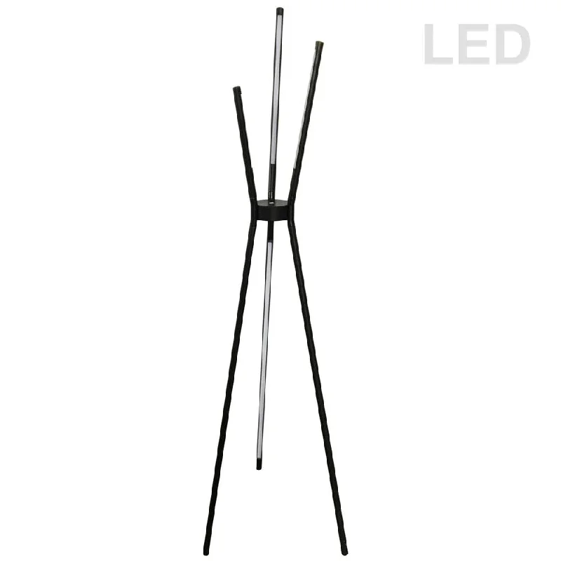 USB Charging Port Floor Lamp for Convenient Device ChargingUSB Charging Port Floor Lamp for Convenient Device Charging30W LED Floor Lamp, BK