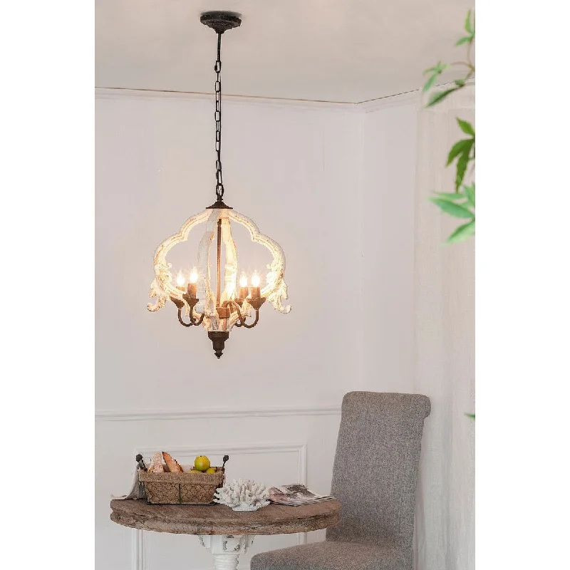 Metal Floor Lamp with a Matte Black Finish for a Sleek LookMetal Floor Lamp with a Matte Black Finish for a Sleek Look4 - Light Wood Chandelier, Hanging Light Fixture with Adjustable Chain, Bulb Not Included