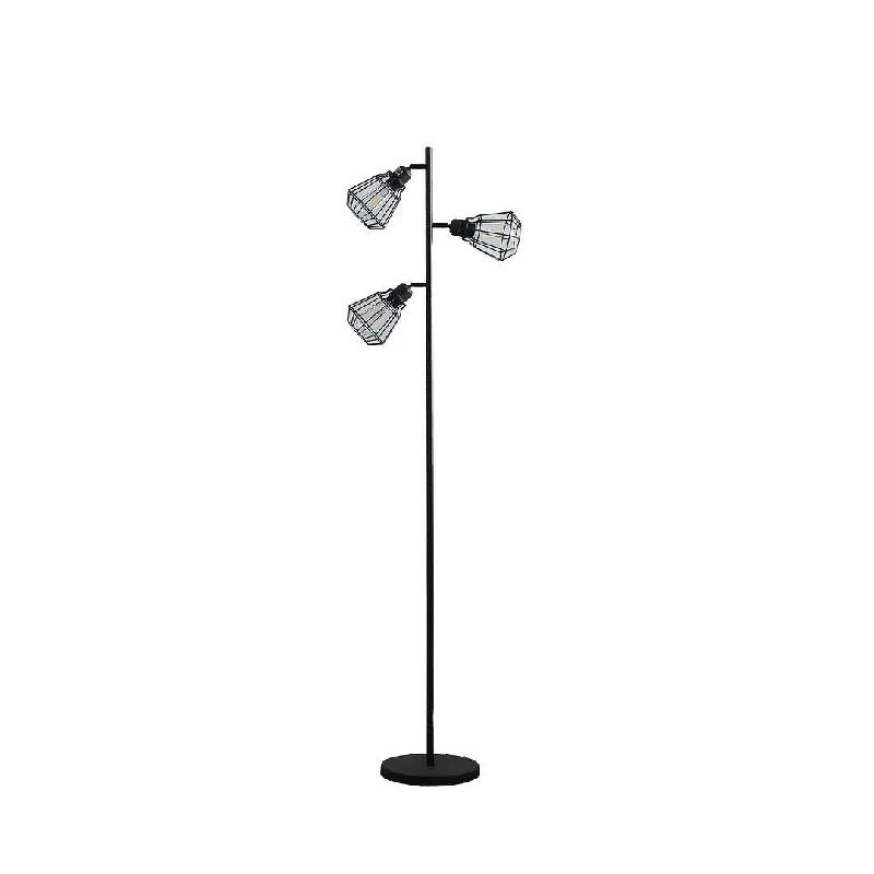 Modern Minimalist Floor Lamp for Contemporary Living RoomsModern Minimalist Floor Lamp for Contemporary Living Rooms65" Elegant Black Industrial Metal Floor Lamp