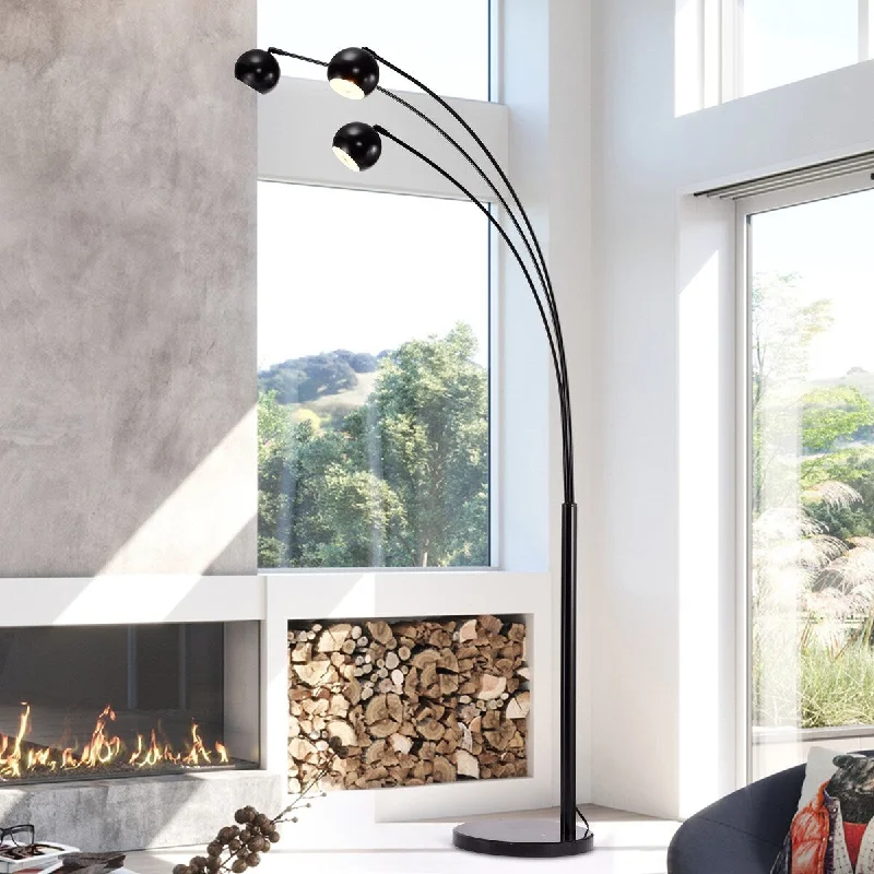 USB Charging Port Floor Lamp for Convenient Device ChargingUSB Charging Port Floor Lamp for Convenient Device Charging76'' Libra Arced 3-light Floor Lamp Modern - TreehouseNY USB Charging Port Floor Lamp for Convenient Device ChargingUSB Charging Port Floor Lamp for Convenient Device Charging76'' Libra Arced 3-light Floor Lamp Modern - TreehouseNY