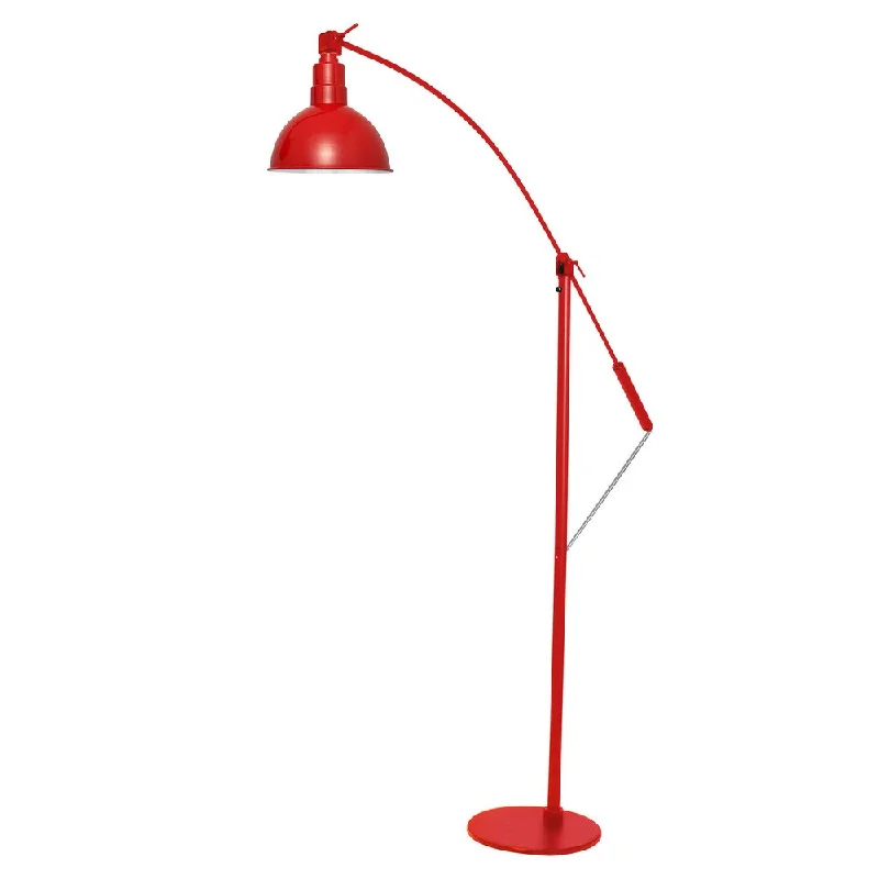 Marble Base Floor Lamp for a Touch of LuxuryMarble Base Floor Lamp for a Touch of Luxury8" Blackspot LED Industrial Floor Lamp - Cherry Red
