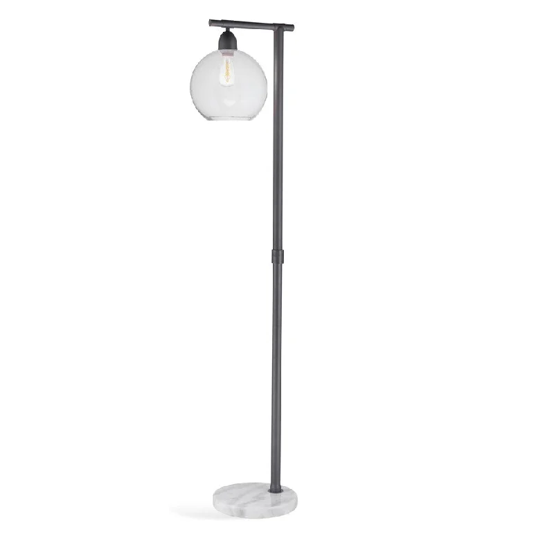 Adjustable Height Floor Lamp for Versatile Lighting NeedsAdjustable Height Floor Lamp for Versatile Lighting NeedsBassett Mirror Company Hyde Grey Metal 62-inch Floor Lamp