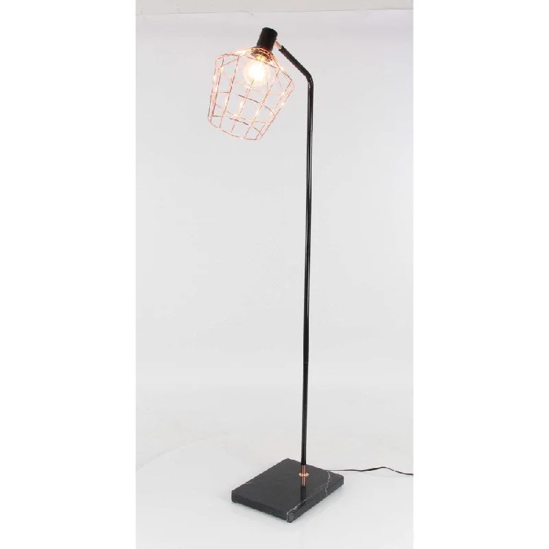 Modern Minimalist Floor Lamp for Contemporary Living RoomsModern Minimalist Floor Lamp for Contemporary Living RoomsBenzara Fascinating Gracelyn Metal Accent Floor Lamp