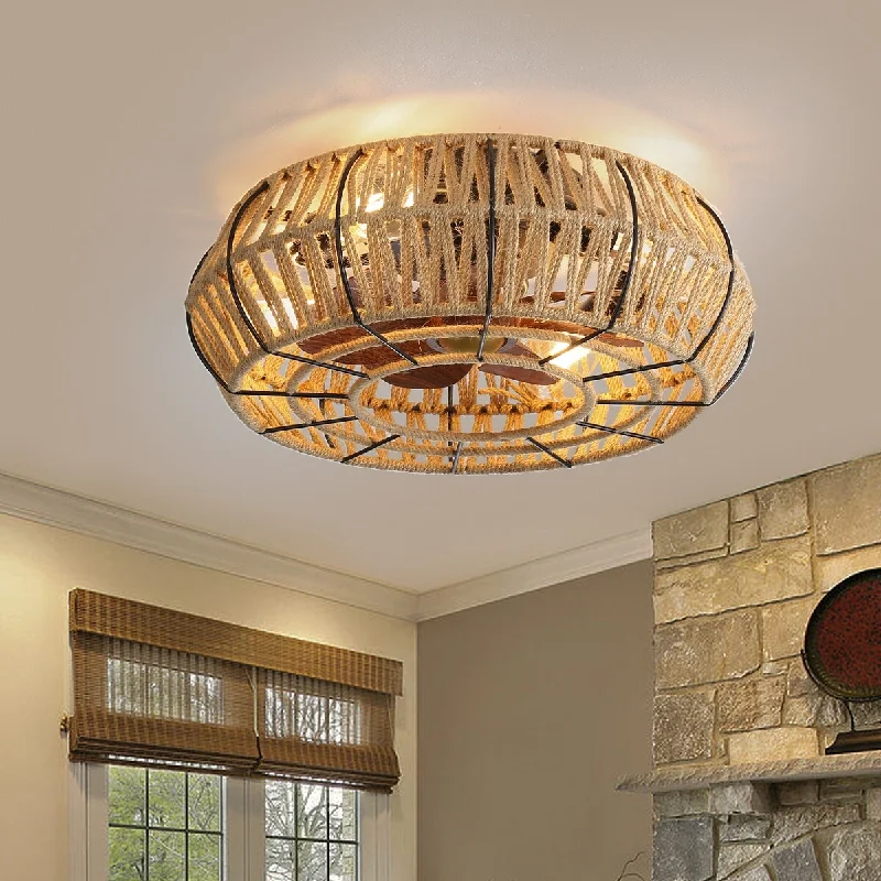 Rustic Farmhouse Style Floor Lamp for Cozy BedroomsRustic Farmhouse Style Floor Lamp for Cozy BedroomsCeiling Fan with Lights, Lamp, Remote Control, 6 Gear Wind Speed Fan Light