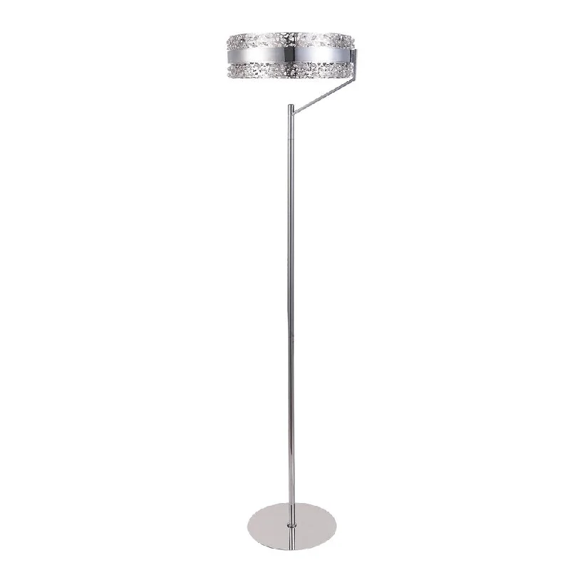 Modern Minimalist Floor Lamp for Contemporary Living RoomsModern Minimalist Floor Lamp for Contemporary Living RoomsChrome 1-light Floor Lamp