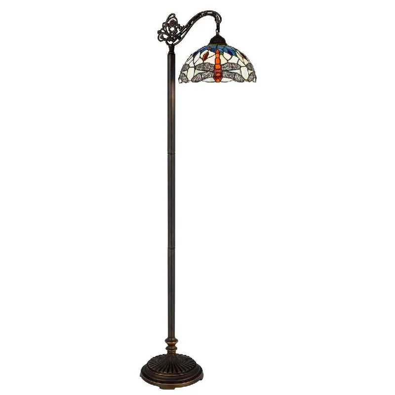 Industrial Style Floor Lamp with Exposed Bulbs for Loft ApartmentsIndustrial Style Floor Lamp with Exposed Bulbs for Loft ApartmentsColebridge 62" Height Bronze Resin/Metal Floor Lamp - One Size
