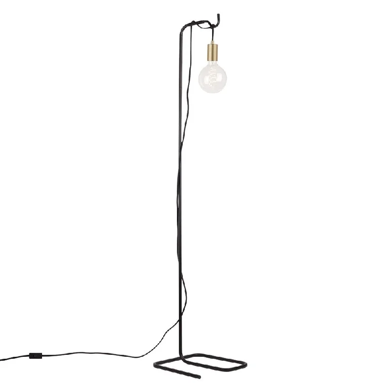 Marble Base Floor Lamp for a Touch of LuxuryMarble Base Floor Lamp for a Touch of LuxuryDesigner Series 60" Black and Brass Floor Lamp w/ Vintage Bulb