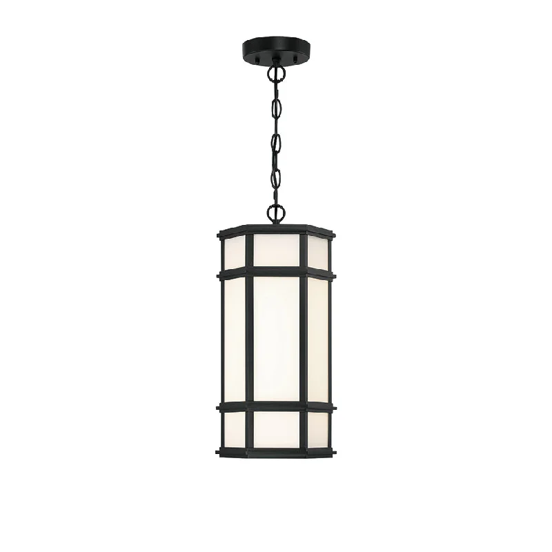Gothic Ceiling Lights with Dark Metalwork and Pointed ArchesGothic Ceiling Lights with Dark Metalwork and Pointed ArchesMonte 18" LED Outdoor Pendant