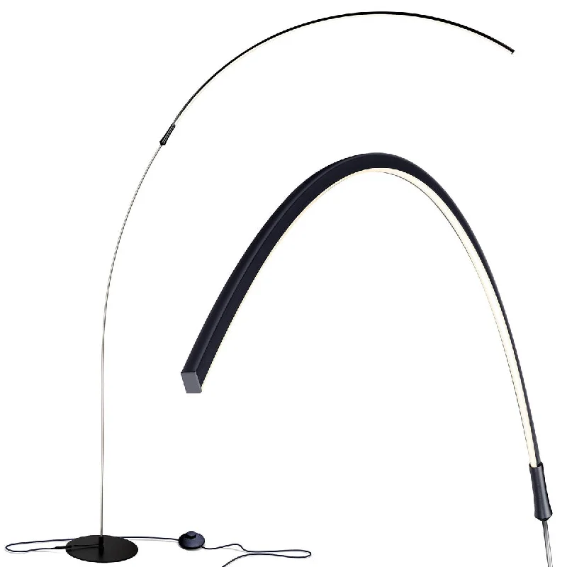 Bohemian Inspired Floor Lamp for Eclectic Home DecorBohemian Inspired Floor Lamp for Eclectic Home DecorHanging, LED Arc Floor Lamp -, Contemporary Standing Lamp