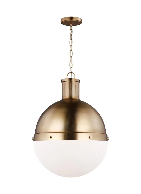 Metal Ceiling Lights in Brass, Copper, Stainless Steel, and IronMetal Ceiling Lights in Brass, Copper, Stainless Steel, and IronHanks One Light Large Pendant