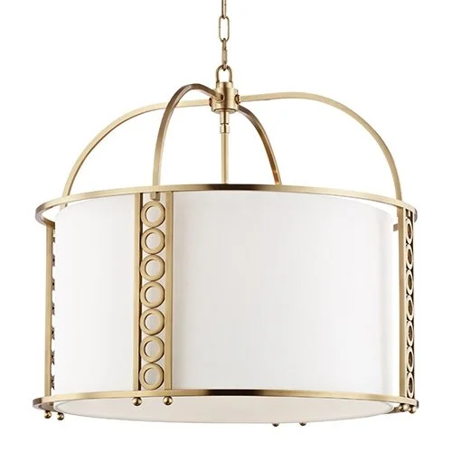 Glass Ceiling Lights with Frosted, Colored, or Etched GlassGlass Ceiling Lights with Frosted, Colored, or Etched GlassHudson Valley 6724 Infinity 8-lt Pendant