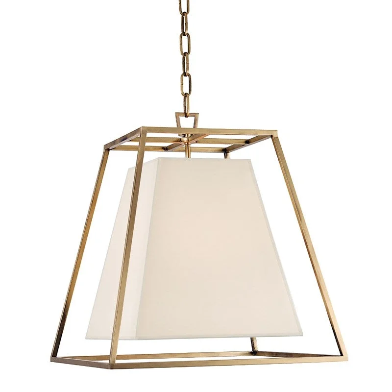 Industrial Style Ceiling Lights with Exposed Bulbs and Metal CagesIndustrial Style Ceiling Lights with Exposed Bulbs and Metal CagesHudson Valley 6917 Kyle 4-lt Pendant