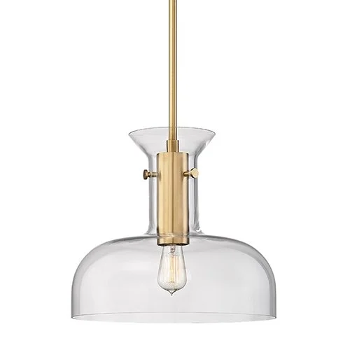 Industrial Style Ceiling Lights with Exposed Bulbs and Metal CagesIndustrial Style Ceiling Lights with Exposed Bulbs and Metal CagesHudson Valley 7916 Coffey 1-lt Pendant