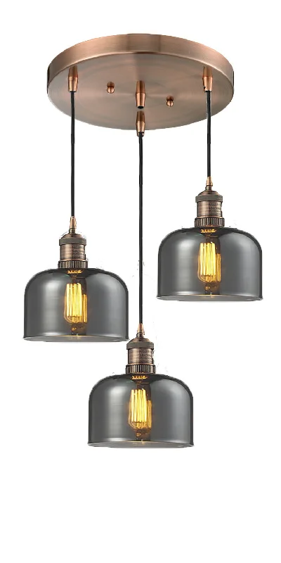 Moroccan Ceiling Lights with Colorful Stained Glass and Geometric CarvingsMoroccan Ceiling Lights with Colorful Stained Glass and Geometric CarvingsThree Light Pendant