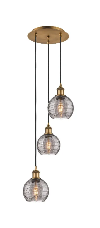 Steampunk Ceiling Lights with Gears, Cogs, and Brass AccentsSteampunk Ceiling Lights with Gears, Cogs, and Brass AccentsInnovations Ballston 113B-3P-BB-G1213-6SM Pendant Light - Brushed Brass