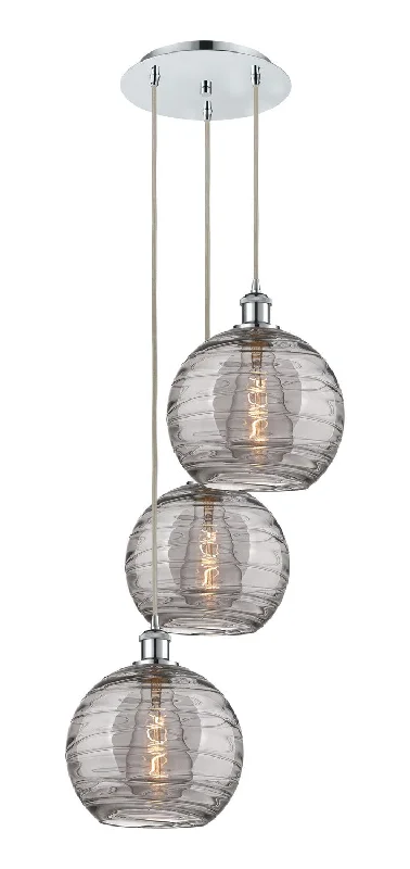 Steampunk Ceiling Lights with Gears, Cogs, and Brass AccentsSteampunk Ceiling Lights with Gears, Cogs, and Brass AccentsInnovations Ballston 113B-3P-PC-G1213-10SM Pendant Light - Polished Chrome