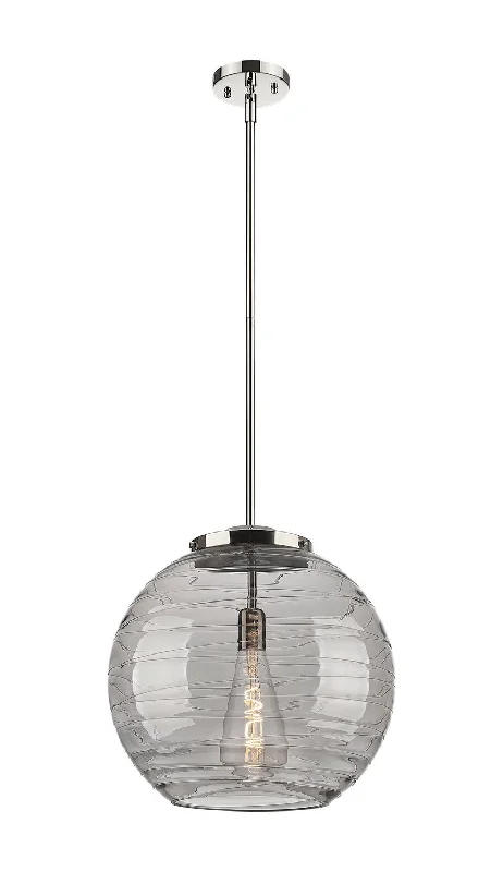 Scandinavian Style Ceiling Lights with Light Wood AccentsScandinavian Style Ceiling Lights with Light Wood AccentsInnovations Ballston 221-1S-PN-G1213-16SM Pendant Light - Polished Nickel