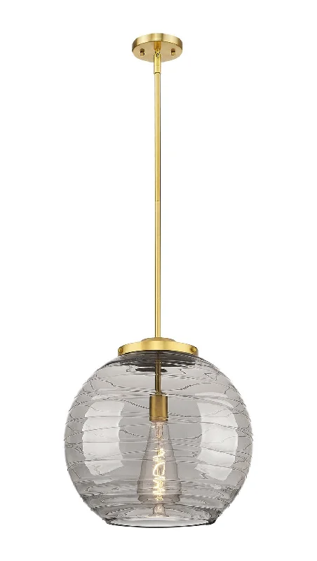 Moroccan Ceiling Lights with Colorful Stained Glass and Geometric CarvingsMoroccan Ceiling Lights with Colorful Stained Glass and Geometric CarvingsInnovations Ballston 221-1S-SG-G1213-16SM Pendant Light - Satin Gold