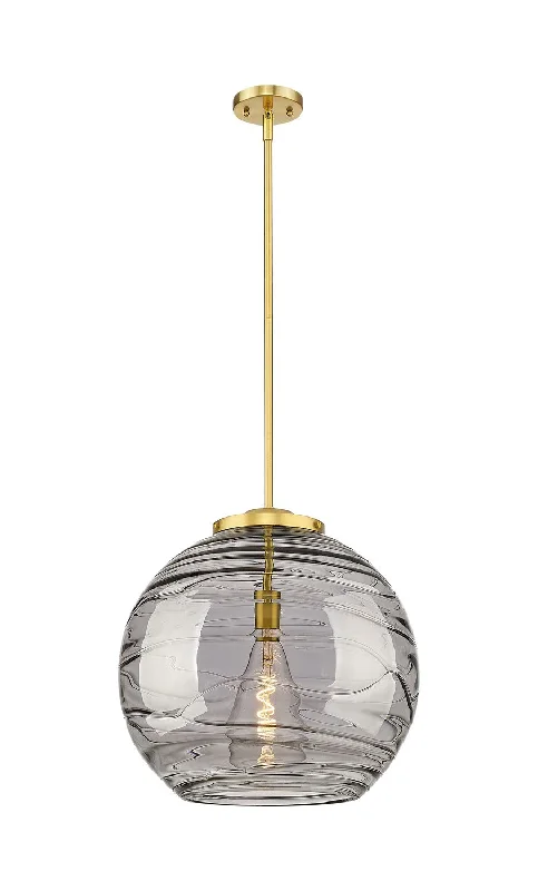 Mediterranean - Style Ceiling Lights with Terra - Cotta and Ceramic DetailsMediterranean - Style Ceiling Lights with Terra - Cotta and Ceramic DetailsInnovations Ballston 221-1S-SG-G1213-18SM Pendant Light - Satin Gold
