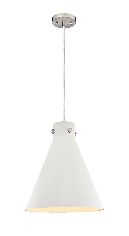 African - Inspired Ceiling Lights with Tribal Patterns and Natural MaterialsAfrican - Inspired Ceiling Lights with Tribal Patterns and Natural MaterialsInnovations Downtown Urban 410-1PL-SN-M411-14W Pendant Light - Satin Nickel