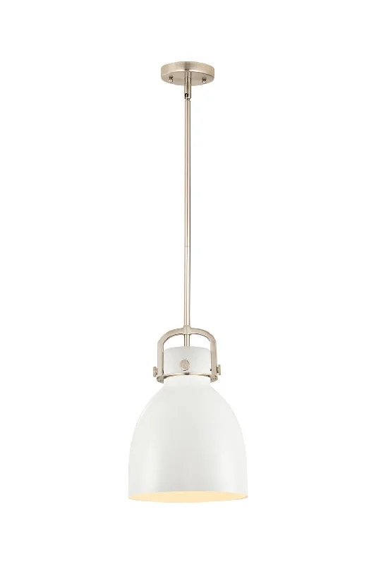 Glass Ceiling Lights with Frosted, Colored, or Etched GlassGlass Ceiling Lights with Frosted, Colored, or Etched GlassInnovations Downtown Urban 410-1SM-SN-M412-10W Pendant Light - Satin Nickel