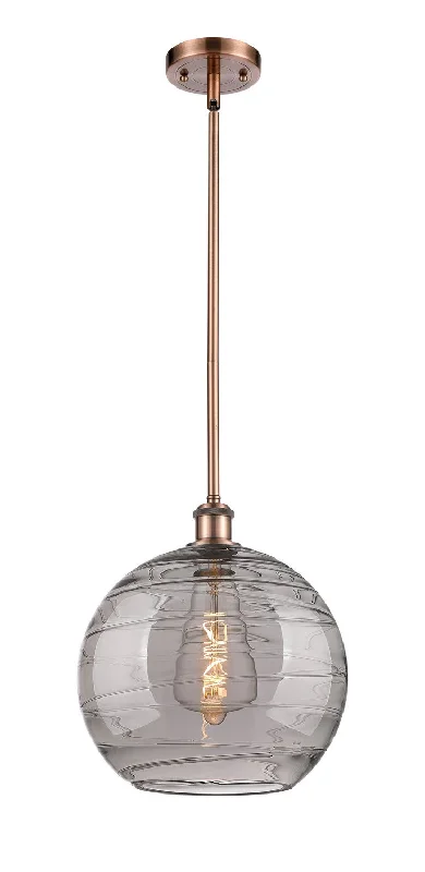 Crystal Ceiling Lights with High - Quality Swarovski CrystalsCrystal Ceiling Lights with High - Quality Swarovski CrystalsInnovations Ballston 516-1S-AC-G1213-12SM Pendant Light - Antique Copper