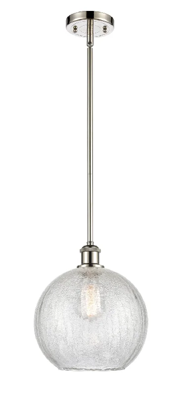 Scandinavian Style Ceiling Lights with Light Wood AccentsScandinavian Style Ceiling Lights with Light Wood AccentsInnovations Ballston 516-1S-PN-G125-10 Pendant Light - Polished Nickel