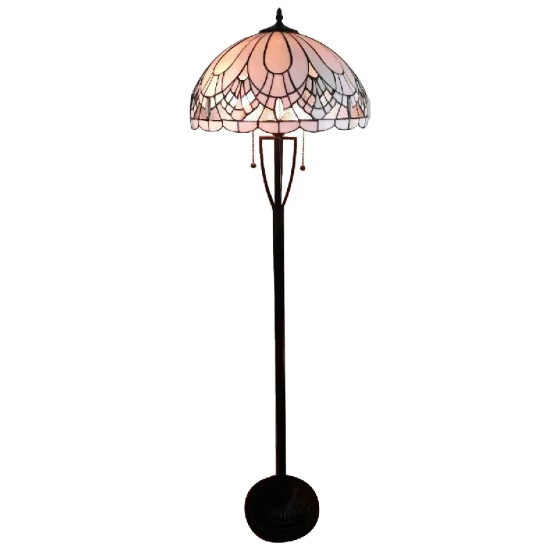 Marble Base Floor Lamp for a Touch of LuxuryMarble Base Floor Lamp for a Touch of LuxuryJens Bronze 2-Light Tiffany-Style Dome Floor Lamp