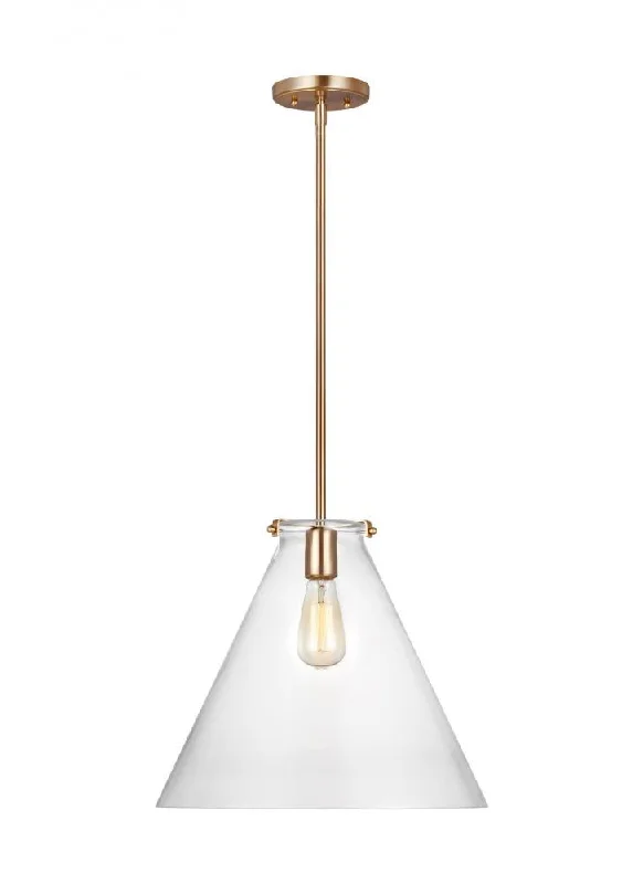 Scandinavian Style Ceiling Lights with Light Wood AccentsScandinavian Style Ceiling Lights with Light Wood AccentsKate One Light Cone Pendant